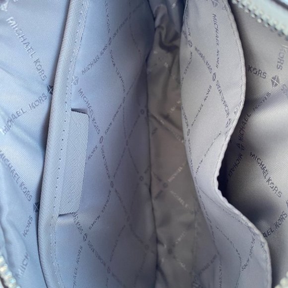 Michael Kors Chain Crossbody Purse Jet set Item Large EW Zip Bright White - Picture 6 of 8